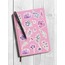LF45 - Flower & Leaf Temalı Laptop, Notebook, Tablet, Telefon, Ajanda Sticker Seti