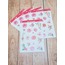 LF27 - Flower & Leaf Temalı Laptop, Notebook, Tablet, Telefon, Ajanda Sticker Seti