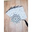 LF12 - Flower & Leaf Temalı Laptop, Notebook, Tablet, Telefon, Ajanda Sticker Seti