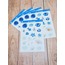 LF15 - Flower & Leaf Temalı Laptop, Notebook, Tablet, Telefon, Ajanda Sticker Seti