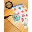 Şeffaf  - LF26 - Flower & Leaf Temalı Laptop, Notebook, Tablet, Telefon, Ajanda Sticker Seti