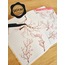 Şeffaf  - LF05 - Flower & Leaf Temalı Laptop, Notebook, Tablet, Telefon, Ajanda Sticker Seti