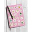 LF32 - Flower & Leaf Temalı Laptop, Notebook, Tablet, Telefon, Ajanda Sticker Seti