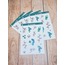 LF42 - Flower & Leaf Temalı Laptop, Notebook, Tablet, Telefon, Ajanda Sticker Seti