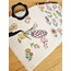 Şeffaf  - LF09 - Flower & Leaf Temalı Laptop, Notebook, Tablet, Telefon, Ajanda Sticker Seti