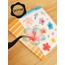 Şeffaf  - LF48 - Flower & Leaf Temalı Laptop, Notebook, Tablet, Telefon, Ajanda Sticker Seti