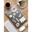40M - Vintage & Retro Temalı Laptop Notebook Tablet Sticker Seti