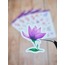 LF22 - Flower & Leaf Temalı Laptop, Notebook, Tablet, Telefon, Ajanda Sticker Seti