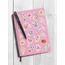 LF16 - Flower & Leaf Temalı Laptop, Notebook, Tablet, Telefon, Ajanda Sticker Seti