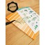 Şeffaf  - LF03 - Flower & Leaf Temalı Laptop, Notebook, Tablet, Telefon, Ajanda Sticker Seti