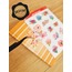 Şeffaf  - LF28 - Flower & Leaf Temalı Laptop, Notebook, Tablet, Telefon, Ajanda Sticker Seti