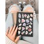 LF16 - Flower & Leaf Temalı Laptop, Notebook, Tablet, Telefon, Ajanda Sticker Seti