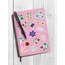 LF25 - Flower & Leaf Temalı Laptop, Notebook, Tablet, Telefon, Ajanda Sticker Seti
