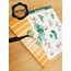 Şeffaf  - LF42 - Flower & Leaf Temalı Laptop, Notebook, Tablet, Telefon, Ajanda Sticker Seti
