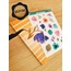 Şeffaf  - LF41 - Flower & Leaf Temalı Laptop, Notebook, Tablet, Telefon, Ajanda Sticker Seti