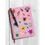 LF51 - Flower & Leaf Temalı Laptop, Notebook, Tablet, Telefon, Ajanda Sticker Seti