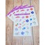 LF20 - Flower & Leaf Temalı Laptop, Notebook, Tablet, Telefon, Ajanda Sticker Seti