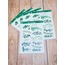 LF01 - Flower & Leaf Temalı Laptop, Notebook, Tablet, Telefon, Ajanda Sticker Seti