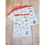 LF19 - Flower & Leaf Temalı Laptop, Notebook, Tablet, Telefon, Ajanda Sticker Seti