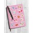 LF21 - Flower & Leaf Temalı Laptop, Notebook, Tablet, Telefon, Ajanda Sticker Seti