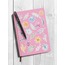 LF35 - Flower & Leaf Temalı Laptop, Notebook, Tablet, Telefon, Ajanda Sticker Seti