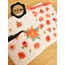 Şeffaf  - LF52 - Flower & Leaf Temalı Laptop, Notebook, Tablet, Telefon, Ajanda Sticker Seti