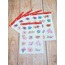 LF28 - Flower & Leaf Temalı Laptop, Notebook, Tablet, Telefon, Ajanda Sticker Seti