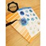 Şeffaf  - LF15 - Flower & Leaf Temalı Laptop, Notebook, Tablet, Telefon, Ajanda Sticker Seti
