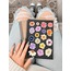 LF53 - Flower & Leaf Temalı Laptop, Notebook, Tablet, Telefon, Ajanda Sticker Seti