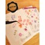 Şeffaf  - LF22 - Flower & Leaf Temalı Laptop, Notebook, Tablet, Telefon, Ajanda Sticker Seti