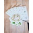 LF32 - Flower & Leaf Temalı Laptop, Notebook, Tablet, Telefon, Ajanda Sticker Seti