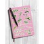 LF04 - Flower & Leaf Temalı Laptop, Notebook, Tablet, Telefon, Ajanda Sticker Seti