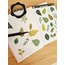 Şeffaf  - LF47 - Flower & Leaf Temalı Laptop, Notebook, Tablet, Telefon, Ajanda Sticker Seti