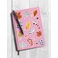 LF46 - Flower & Leaf Temalı Laptop, Notebook, Tablet, Telefon, Ajanda Sticker Seti