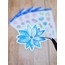 LF49 - Flower & Leaf Temalı Laptop, Notebook, Tablet, Telefon, Ajanda Sticker Seti