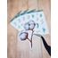 LF42 - Flower & Leaf Temalı Laptop, Notebook, Tablet, Telefon, Ajanda Sticker Seti