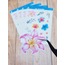 LF48 - Flower & Leaf Temalı Laptop, Notebook, Tablet, Telefon, Ajanda Sticker Seti