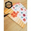 Şeffaf  - LF06 - Flower & Leaf Temalı Laptop, Notebook, Tablet, Telefon, Ajanda Sticker Seti
