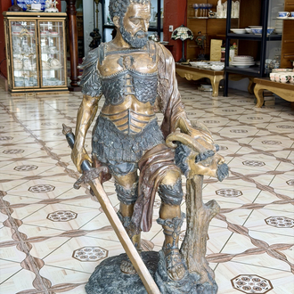BRONZ GÖVDE DEV BOY ROMA GLADYATÖRÜ 