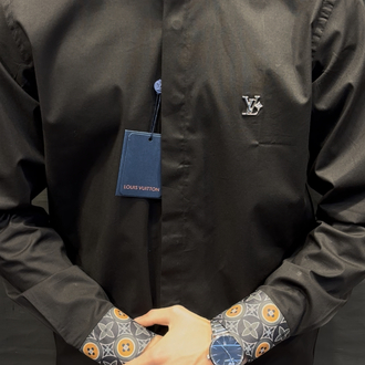 LOUIS&VUITTON PREMIUM GÖMLEK (siyah)