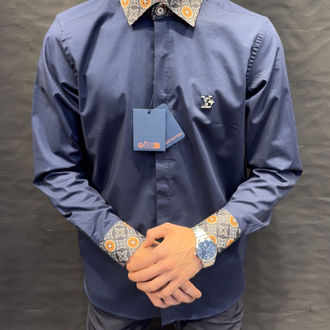 LOUIS&VUITTON PREMIUM GÖMLEK (lacivert)