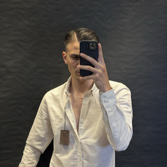 ETRO PREMIUM KETEN GÖMLEK (bej)