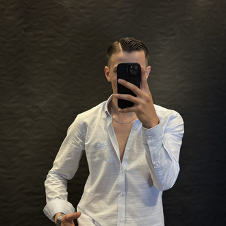 ETRO PREMIUM KETEN GÖMLEK (mavi)