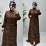  Leopar Fadime elbise 