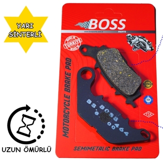 NMAX 125-155 ARKA FREN DİSK BALATASI BOSS A KALİTE 