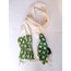 Green Word Scarf
