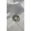 kalın çift kemerli halka küpe