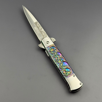KOLEKSİYONLUK RAİNBOW SKULL STİLETTO