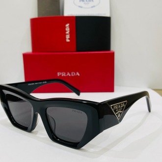 PRADA SİYAH ÇERÇEVE SİYAH ŞEFFAF CAM