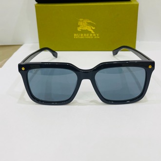 BURBERRY SİYAH ÇERÇEVE MAVİ ŞEFFAF CAM